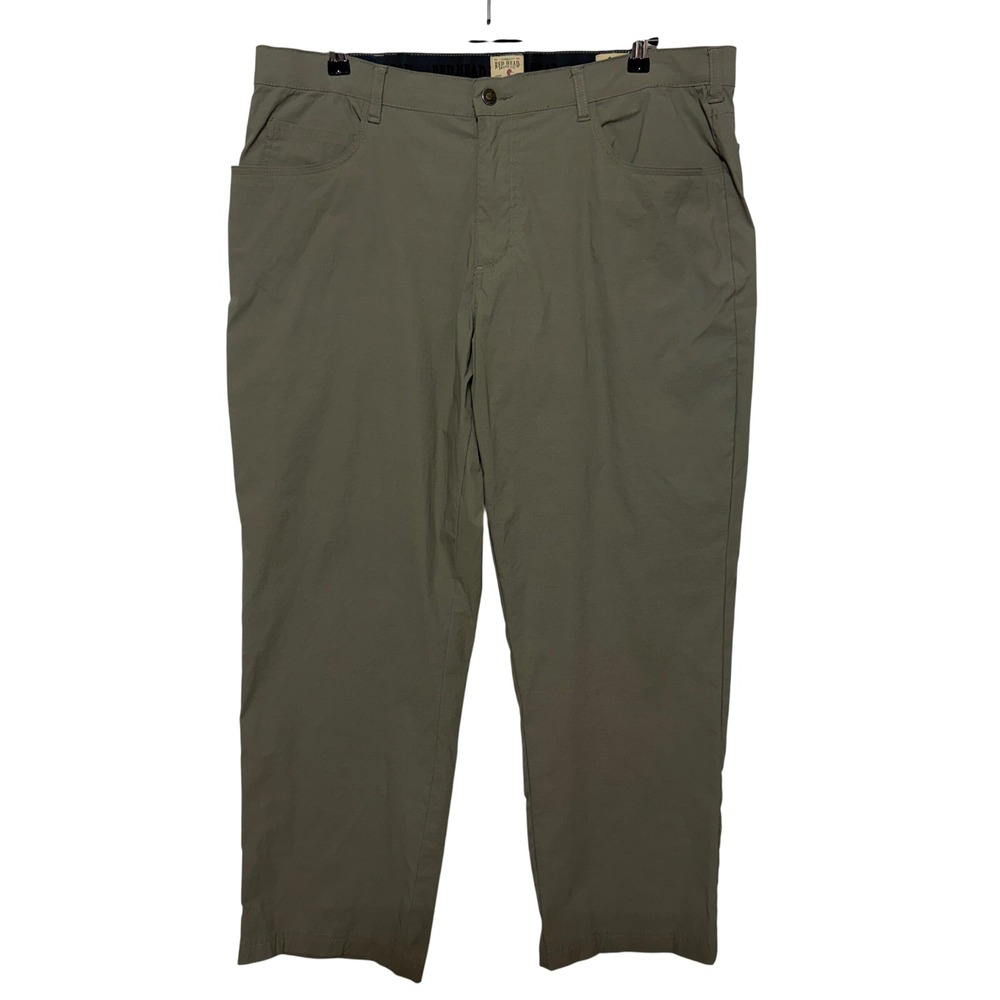 RedHead Pants Mens 40x30‎ Green Nylon Stretch Outdoor Hiking Utility